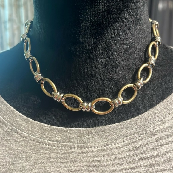 NWT Loft Two Tone Necklace - Picture 1 of 6